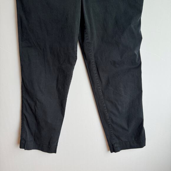 Anthropologie Maeve Cigarette Pants Black Size 8 - Picture 7 of 16